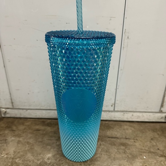 Starbucks | Other | Starbucks Tumbler Blue Studded Ombr Venti 24oz Holiday  222 | Poshmark